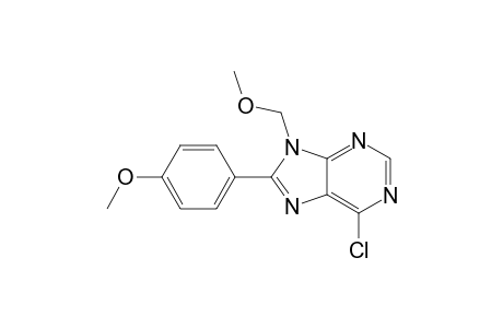 6-Chloro-9-(methoxymethyl)-8-(4-methoxyphenyl)-9H-purine