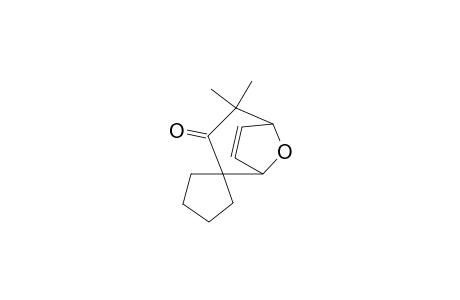 Spiro[cyclopentane-1,2'-[8]oxabicyclo[3.2.1]oct[6]en]-3'-one, 4',4'-dimethyl-, (.+-.)-