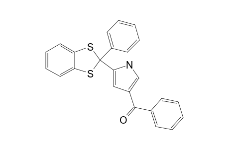 2-BENZOYL-5-(2-PHENYL-1,3-BENZODITHIOL-2-YL)-PYRROLE