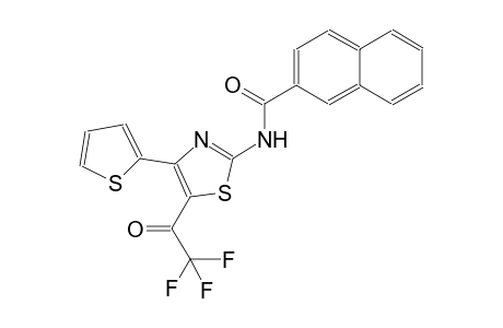 2-naphthalenecarboxamide, N-[4-(2-thienyl)-5-(2,2,2-trifluoroacetyl)-2-thiazolyl]-