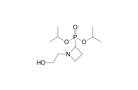 Diisopropyl [1'-(2"-hydroxyethyl)azetidin-2'-yl]phosphonate