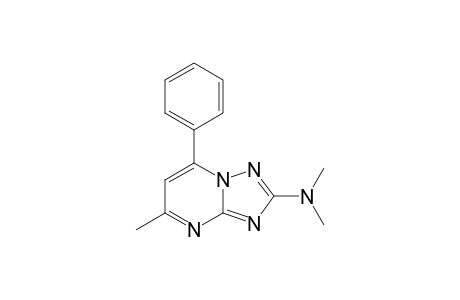 2-DIMETHYLAMINO-7-METHYL-5-PHENYL-1,2,4-TRIAZOLO-[1.5-A]-PYRIMIDINE