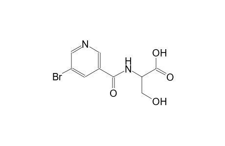 N-[(5-bromo-3-pyridinyl)carbonyl]serine