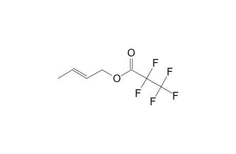 Crotyl alcohol, pentafluoropropionate