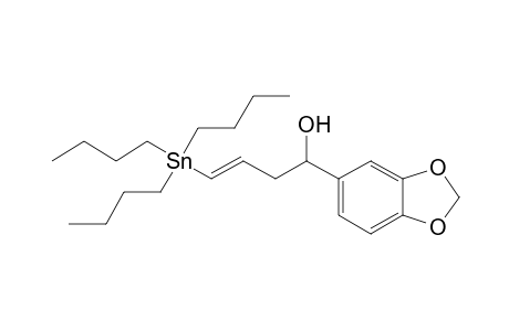 (E)-1-Tributylstannyl-4-(piperonyl)buten-4-ol