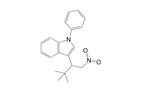 1-Nitro-2-(N-phenyl-3-indolyl)-3,3-dimethylbutane