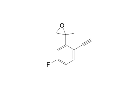 2-(2-Ethynyl-5-fluorophenyl)-2-methyloxirane
