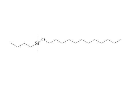 Butyl(dimethyl)silyl dodecyl ether