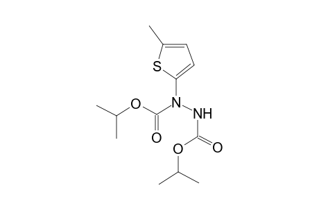 Diisopropyl 1-(5-methyl-thiophen-2-yl)-1,2-hydrazinedicarboxylate