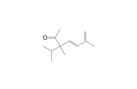 4,6-Heptadien-2-one, 3,6-dimethyl-3-(1-methylethyl)-, (E)-