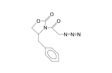 3-Azidoacetyl-4S-benzyl-2-oxazolidinone