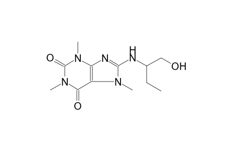 1H-purine-2,6-dione, 3,7-dihydro-8-[[1-(hydroxymethyl)propyl]amino]-1,3,7-trimethyl-