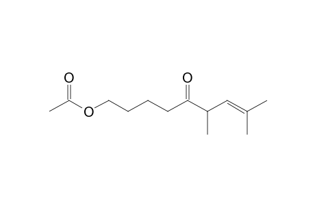9-Acetoxy-2,4-dimethyl-5-oxonon-3-ene