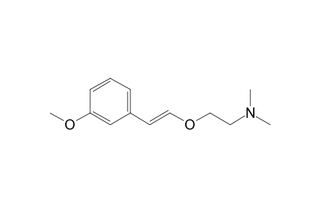 1-[2-[2-(Dimethylamino)ethoxy]ethenyl]-3-methoxy-benzene