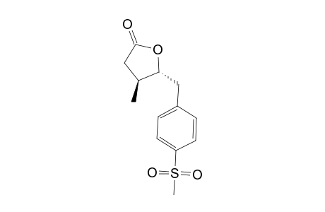 (4S,5R)-5-(4-Methanesulfonyl-benzyl)-4-methyl-dihydro-furan-2-one