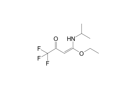 (E)-4-ethoxy-1,1,1-trifluoro-4-(isopropylamino)but-3-en-2-one