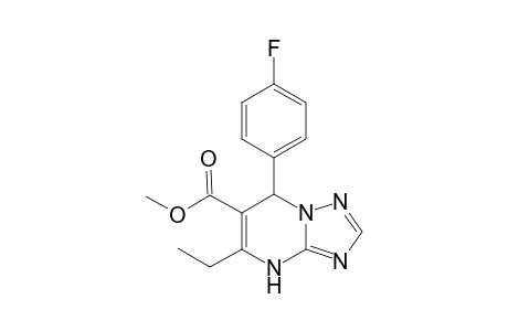 Methyl 5-ethyl-7-(4-fluorophenyl)-4,7-dihydro[1,2,4]triazolo[1,5-a]pyrimidine-6-carboxylate