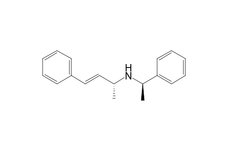 N-[(1R,2E)-1-Methyl-3-phenylprop-2-enyl]-N-[(1R)-1-phenylethyl]amine