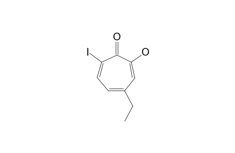 4-Ethyl-7-iodotropolone