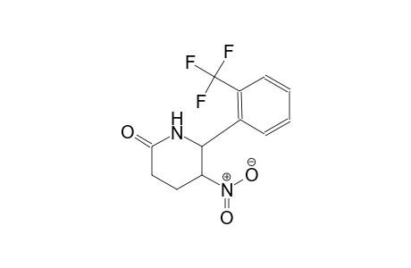 2-piperidinone, 5-nitro-6-[2-(trifluoromethyl)phenyl]-
