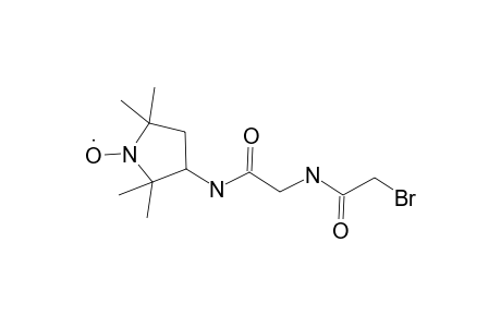 3-(2-(2-bromoacetamido)acetamido)-PROXYL, free radical