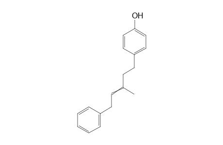 4-(3-Methyl-5-phenylpent-3-enyl)phenol