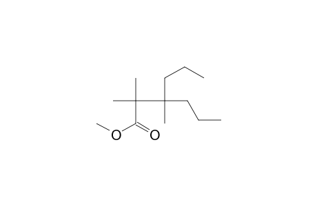 Hexanoic acid, 2,2,3-trimethyl-3-propyl-, methyl ester