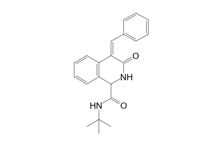 (Z)-4-Benzylidene-N-(tert-butyl)-3-oxo-1,2,3,4-tetrahydroisoquinoline-1-carboxamide