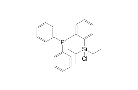 [2-[chloranyl-di(propan-2-yl)silyl]phenyl]-diphenyl-phosphane