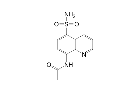 Acetamide, N-[5-(aminosulfonyl)-8-quinolinyl]-