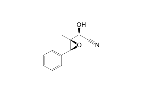 (S)-Hydroxy-((2S,3S)-2-methyl-3-phenyl-oxiranyl)-acetonitrile