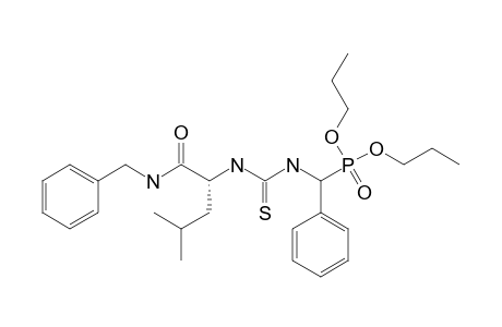 DIPROPYL-[3-(L-1-BENZYLAMINO-4-METHYL-1-OXOPENTAN-2-YL)-THIOUREIDO]-(PHENYL)-METHYLPHOSPHONATE