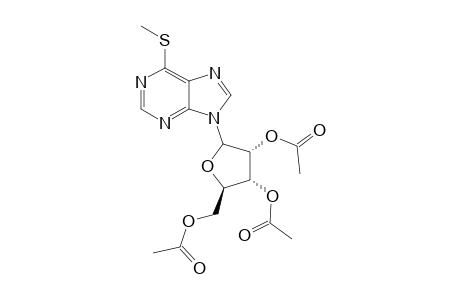 6-Methylthio-9.beta.-(2',3',5'-tri-O-acetyl-D-ribofuranosyl)purine
