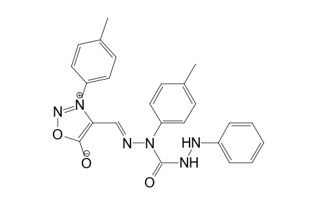 3-(4-Methylphenyl)sydnon-4-ylaldehyde 2-(4-methylphenyl)-5-phenylcarbazone