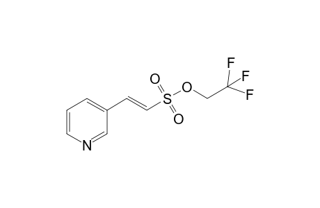(E)-2,2,2-trifluoroethyl 2-(pyridin-3-yl)ethenesulfonate