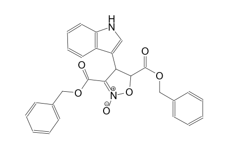dibenzyl 4-(1H-indol-3-yl)-4,5-dihydro-3,5-isoxazoledicarboxylate 2-oxide