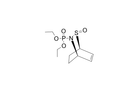 ENDO-3-AZA-N-(DIETHOXYLPHOSPHORYL)-2-OXO-2-THIABICYCLO-[2.2.2]-OCT-5-ENE;MAJOR-SULFUR-EPIMER