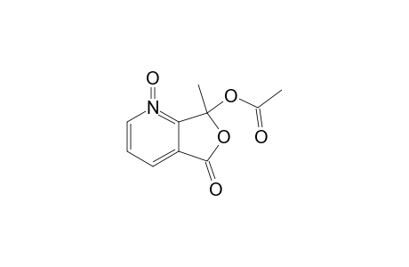 3-ACETOXY-4-AZA-3-METHYL-1(3H)-ISOBENZOFURANONE-4-OXIDE