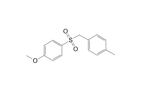 (4-methylbenzyl)(4-methoxyphenyl)sulphone