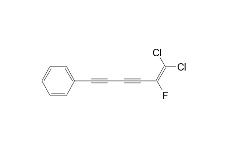 (6,6-dichloro-5-fluoro-5-hexene-1,3-diynyl)benzene