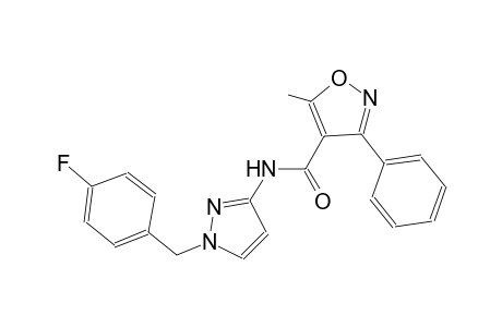 N-[1-(4-fluorobenzyl)-1H-pyrazol-3-yl]-5-methyl-3-phenyl-4-isoxazolecarboxamide