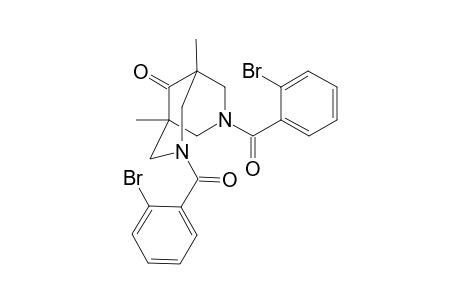 3,7-bis(2-bromobenzoyl)-1,5-dimethyl-3,7-diazabicyclo[3.3.1]nonan-9-one