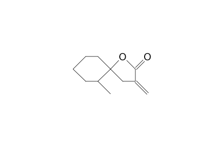 6T-Methyl-3-methylene-(5ro)-1-oxa-spiro(4.5)decan-2-one