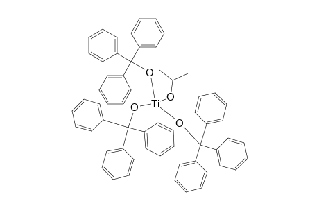 Isopropoxy tris(tripheny1methoxy)titanium
