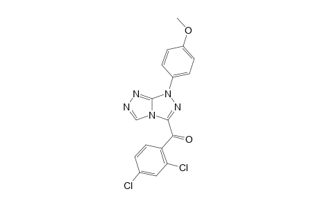 1-(4-Methoxy-phenyl)-3-(2,4-dichloro-benzoyl)-triazolotriazole
