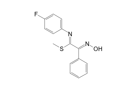 S-Methyl .alpha.-(hydroxyimino)-N-(4-fluorophenyl)phenylthioglyoxyimadate
