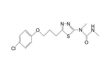 Urea, N-[5-[3-(4-chlorophenoxy)propyl]-1,3,4-thiadiazol-2-yl]-N,N'-dimethyl-