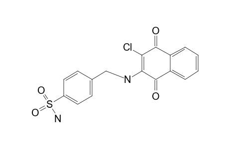 N-[2-[3-Chloro-1,4-naphthoquinonyl]-.alpha.-amino-p-toluenesulfonamide