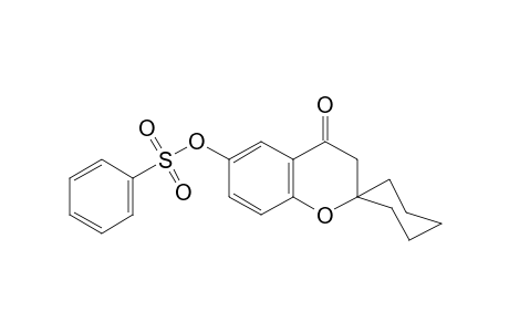 6-hydroxyspiro[chroman-2,1'-cyclohexan]-4-one, benzenesulfonate