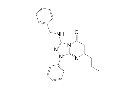 3-(Benzylamino)-1-phenyl-7-propyl[1,2,4]triazolo[4,3-a]pyrimidin-5(1H)-one